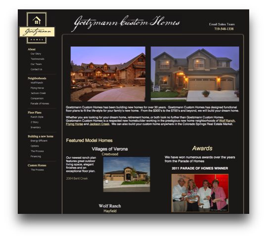 marketing for home builders before website